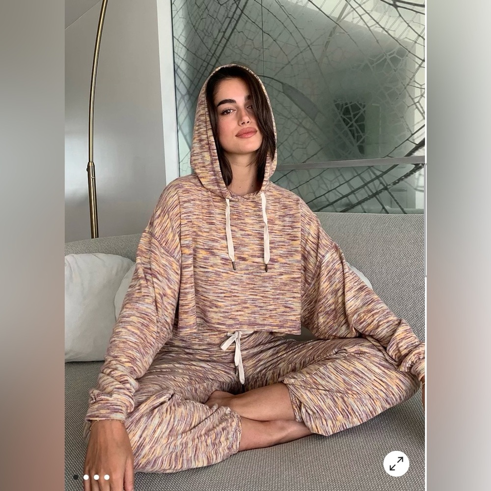 Urban Outfitters Out From Under Jenny Cropped Hoodie